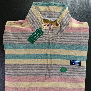 *NEW* L.L. Bean Quarter Zip Pullover - Men's XL